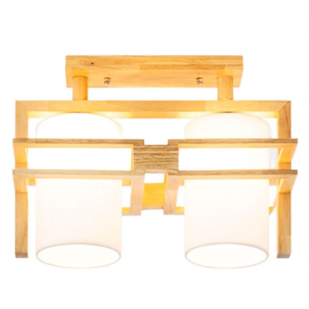 Plafonnier semi-encastré chaleureux pour illuminer un couloir ou une chambre
