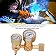 Gasregler, Argon CO2-Regler 0–3500 PSI CGA580 Gasschweißregler Messing WIG MIG Gasschweißmessgerät Für Argon Und Argon, CO2-Mischung
