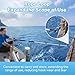 FixOasis 【 Upgrade 】 5-16ft Three-Level Telescopic Aluminum Pole Boat Hook, Made of Thick Aluminum，Covered with Oxide Film, Longer Life, Sturdy and Durable,for Docking Push-Pull Boat Accessorie