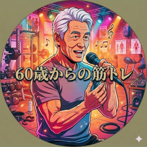 『🎤60歳からの筋トレ・ラジオ 〜歌って♪学んで♪筋肉育て〜』のカバーアート