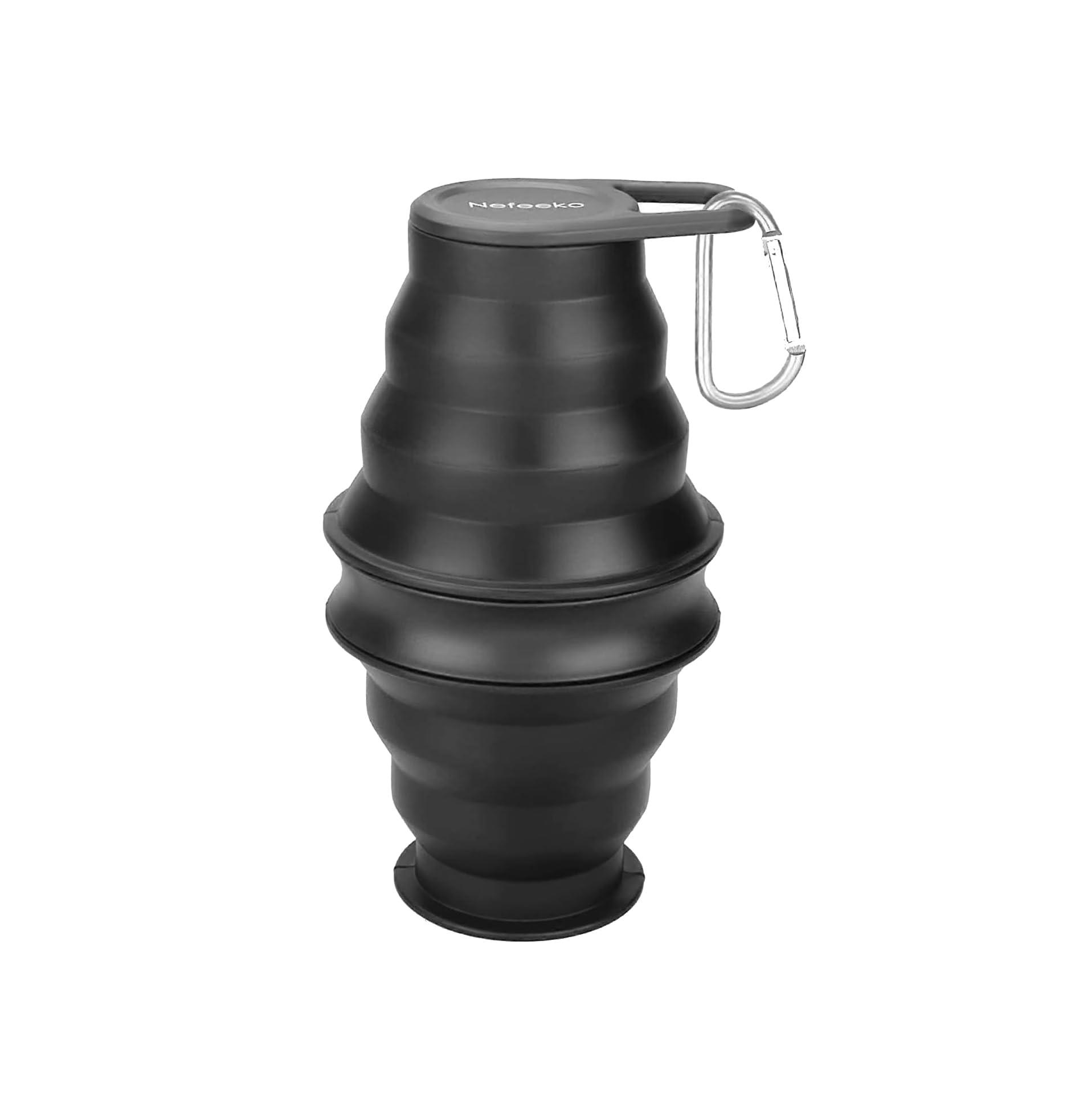 2025 Latest Model Collapsible Water Bottle,17oz(500ml) Reuseable BPA Free