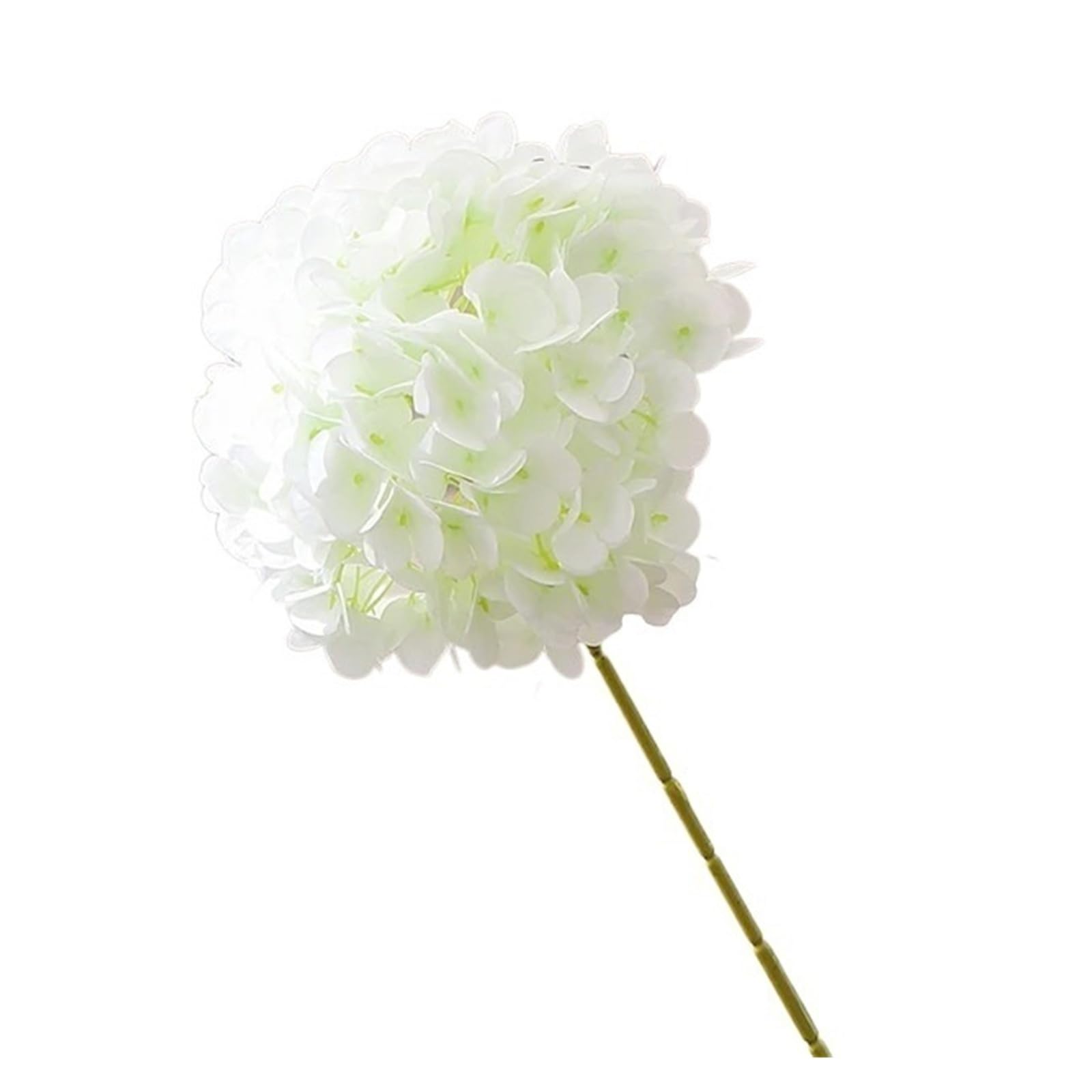 HamPaesk 1/2Pcs 75cm Artificial Flowers Wedding Bouquet For Home Room Decoration DIY Craft Wreath Gifts Accessories(White,2Pcs)