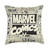 Marvel Comics Retro Comic Panels Throw Pillow