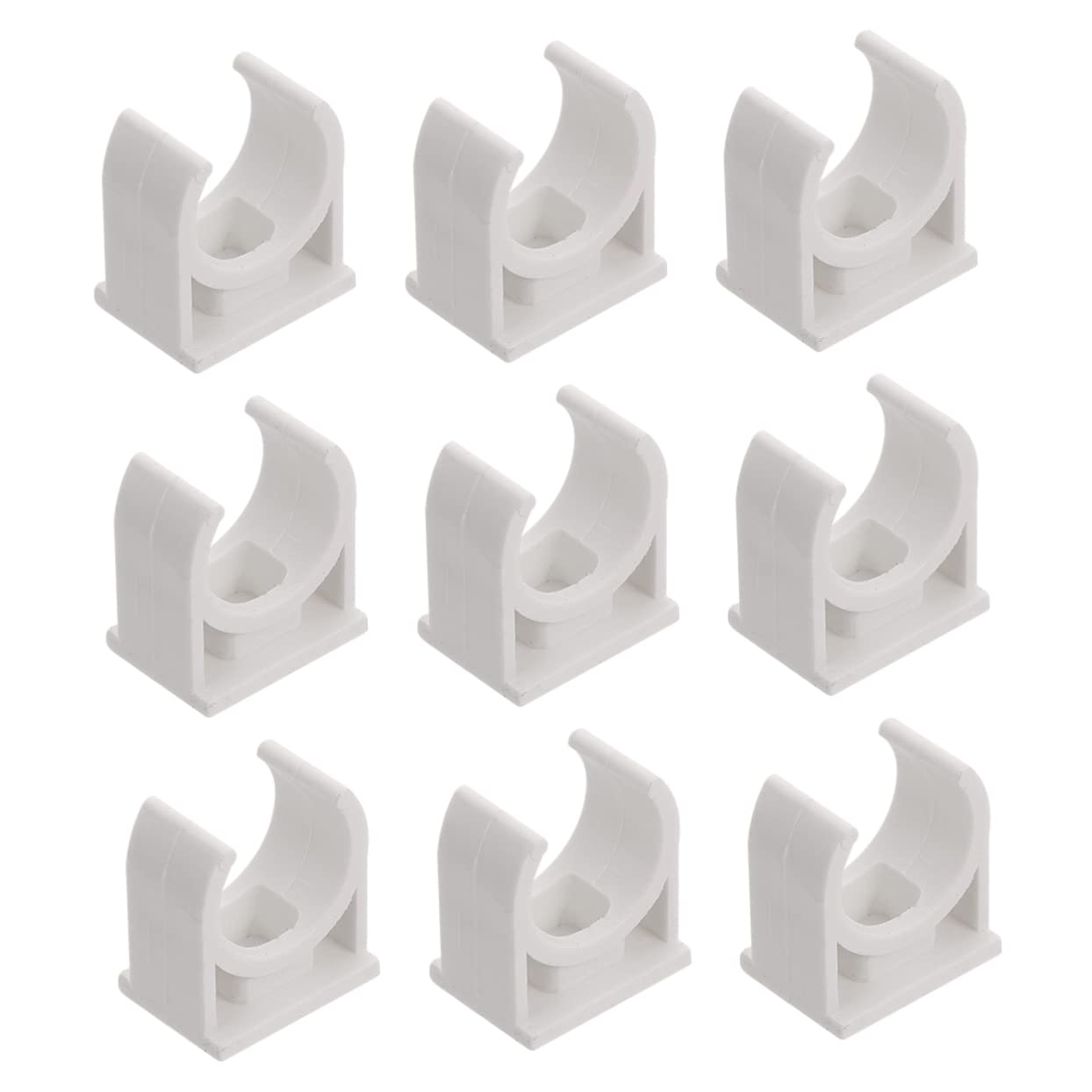Support U pour tuyaux fins résistant à la corrosion pour air et eau