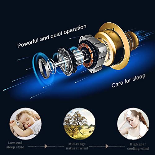 Ventilateur de plafond avec éclairage LED moderne et plafonnier télécommandé