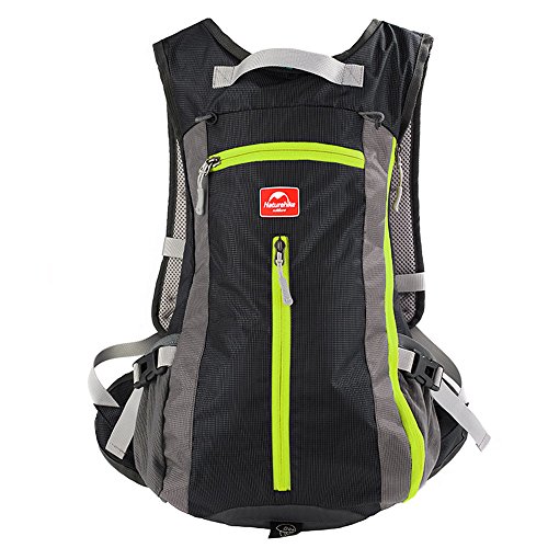 Naturehike NH15C001-B Unisex Outdoor Cycling Bag, 15L, Black