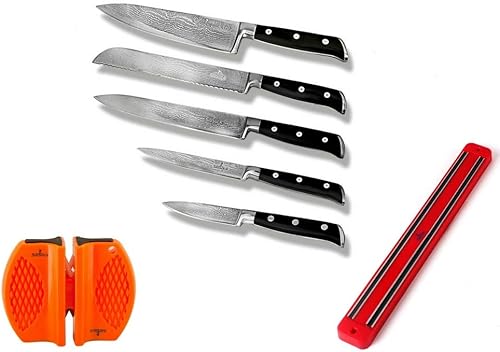 Miniatura 8 de SiliSlick Barra magnética para cuchillos de 12 pulgadas  12.0in - Organiza cuchillos de cocina, soporte de herramientas, organizador de utensilios,