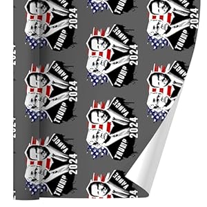 GRAPHICS & MORE Trump Vance Spray Paint 2024 Gift Wrap Wrapping Paper Rolls