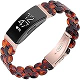 NINKI Compatible Fitbit Inspire HR/Fitbit Inspire Band Resin Stylish Waterproof Bands for Fitbit...