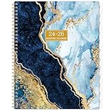 2025-2026 Monthly Planner/Calendar - Jan. 2025 - Jun. 2026, 18 Monthly Planner 2025-2026, 9' × 11' Calendar Planner 24 Months with Tabs, Twin-Wire Binding, Double-Side Pocket, Holiday ＆ Note Pages