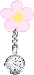Relógio De Bolso Feminino Para Enfermeiras Relógio Fob Com Clipe Para Enfermeira Relógio De Enfermeira Com Pino Relógio De Enfermagem Para Enfermeiras Relógio Com Clipe