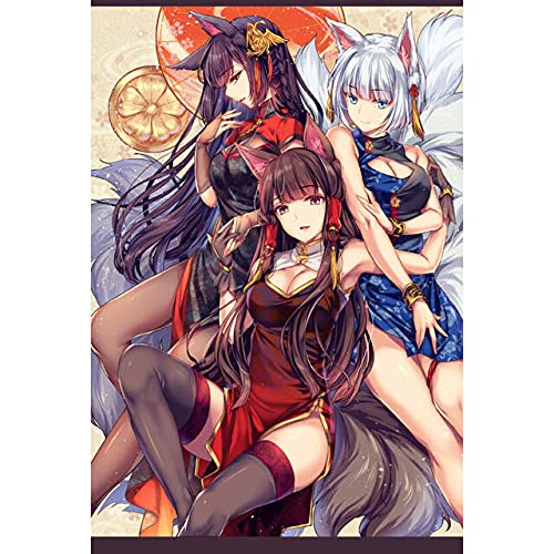 アズールレーン　3周年　応援　B2 タペストリー　赤城　加賀　天城 Amazon.co.jp: アズールレーン 3周年 応援 B2 タペストリー 赤城