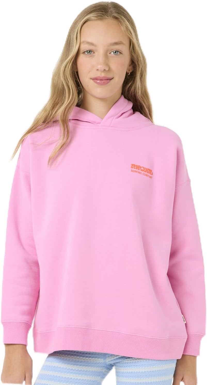 Rip Curl Girls' Surf Puff Pullover Hooded Sweatshirt