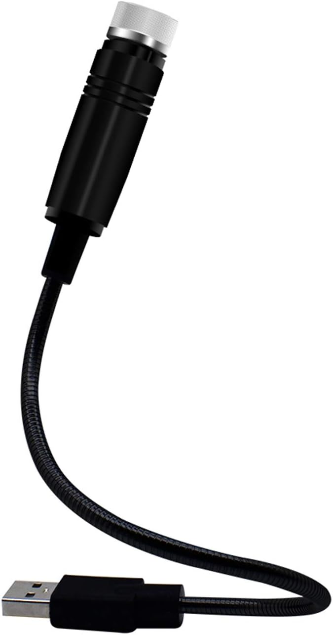 Jsdoin LED Roof Atomphere Light Adjustable Multiple Modes USB Night Star Ceiling Lights LED Roof Star Light Car Star Lights Projector for Car/Home/Party (Red)