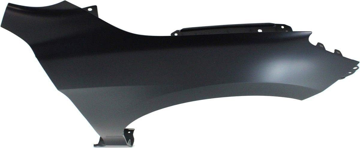 Evan Fischer Front Passenger Side Fender Compatible with 2013-2017 Honda Accord Primed Steel HO1241185 Sedan