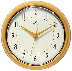 Infinity Instruments Retro Wall Clock for Living Room – Silent product