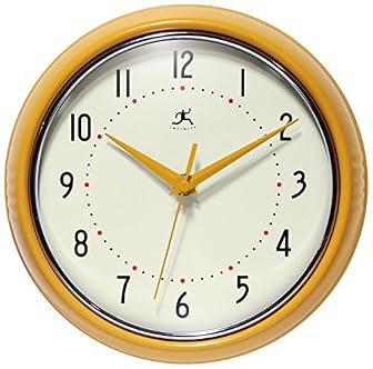Infinity Instruments Round Metal Retro Wall Clocks Infinity Instruments Round Metal Retro Wall Clocks product image