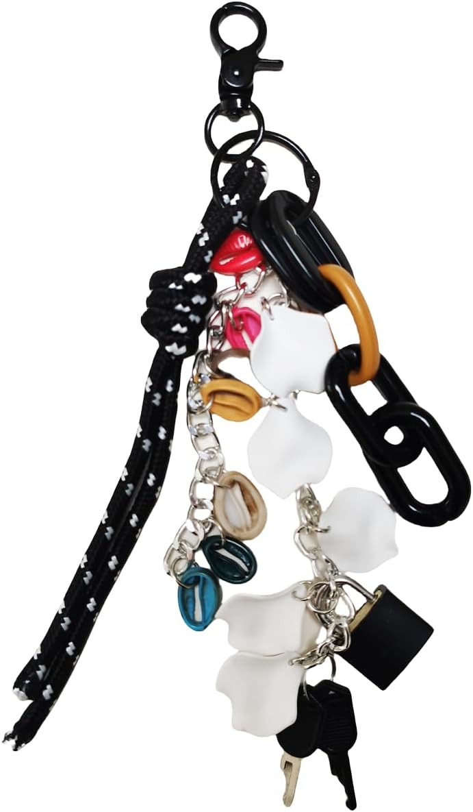 Cute Keychain Charms for Women Keychain Pendant for Purse Handbag Backpacks Fashion Bag Accessories