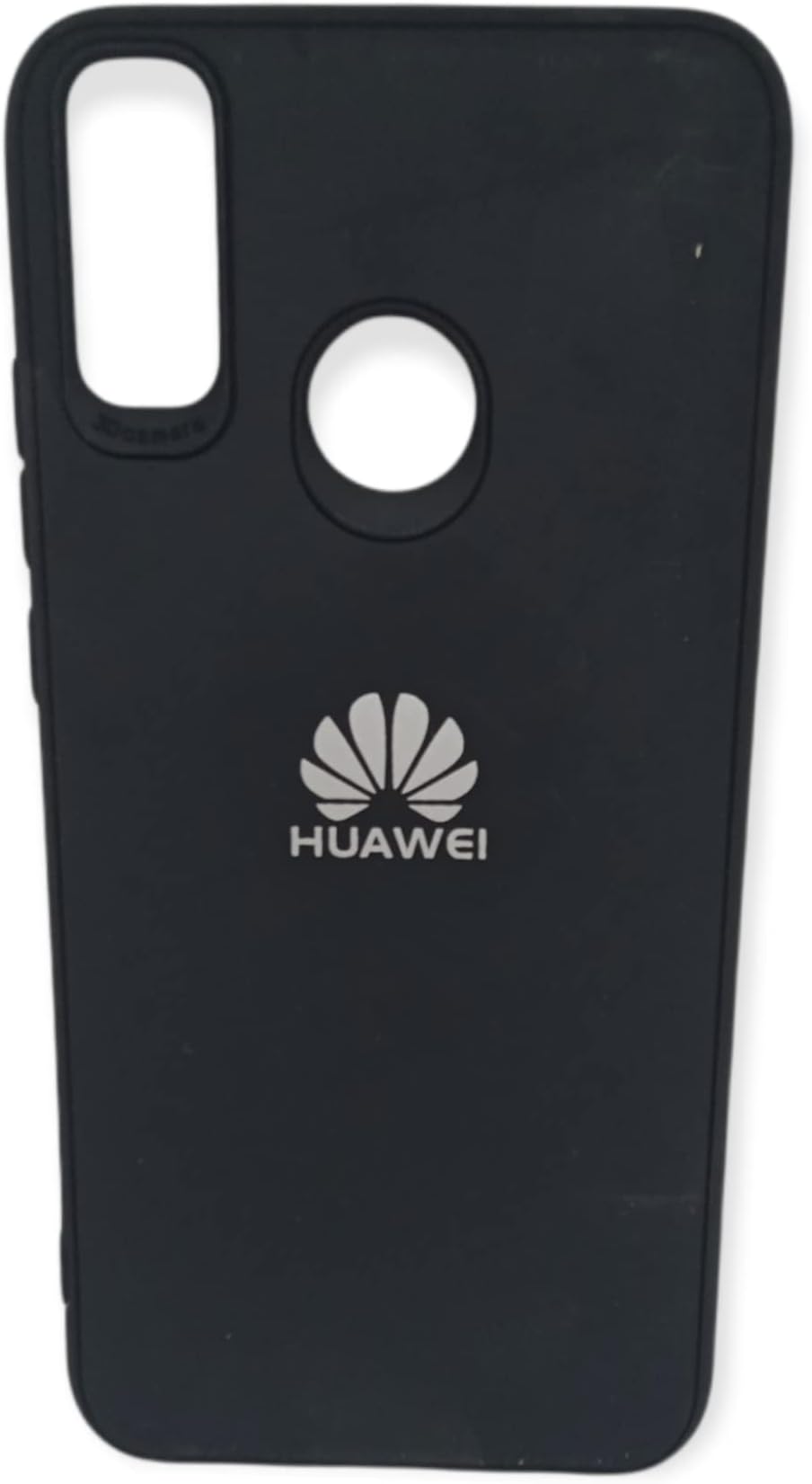 Huawei Y8S Liquid Silicone Cover Cute Case Matte Shockproof Protector Case (Black1)