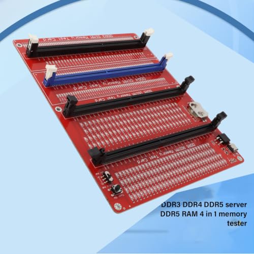 Scheda Tester Memoria RAM DDR5 DDR4 Analizzatore Diagnostico 4 in 1 con Luce LED - RAM - Immagine 1