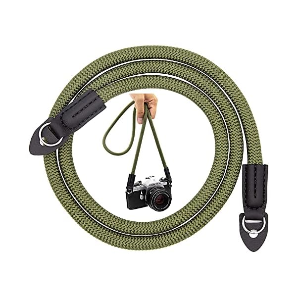 Simmpu Kamera Tragegurt, Super weicher Kameragurt Schulter Strap Kameraband Schultergurt geeignet für Kameras von Canon…