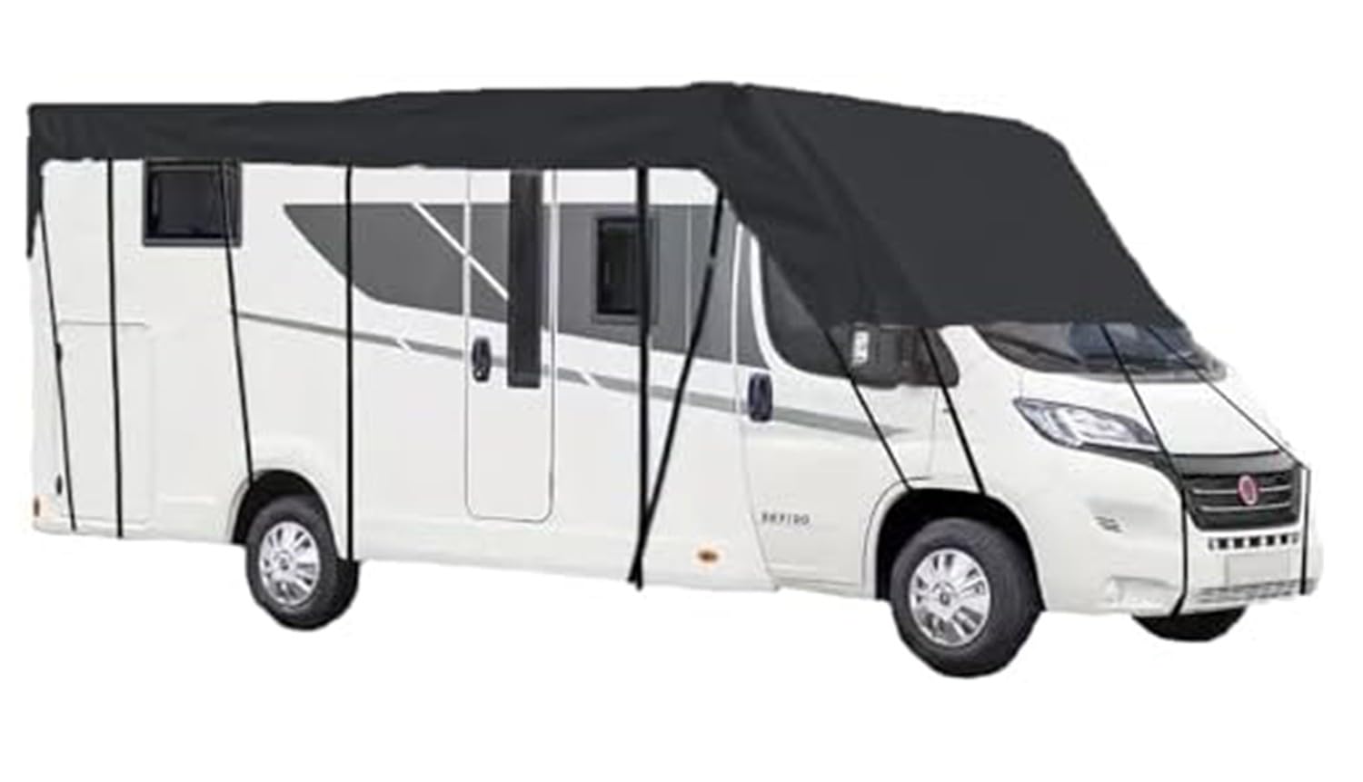 FUELIX Cubierta Impermeable para Caravana Funda Caravana para Camping Y Tiendas De Campaña Grandes Oxford 210D Protección A Prueba De Polvo Cubierta Techo Autocaravana C,10 * 3m