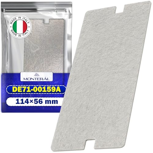MONTERAL Foglio di Mica per Microonde 114x56 mm con Codice