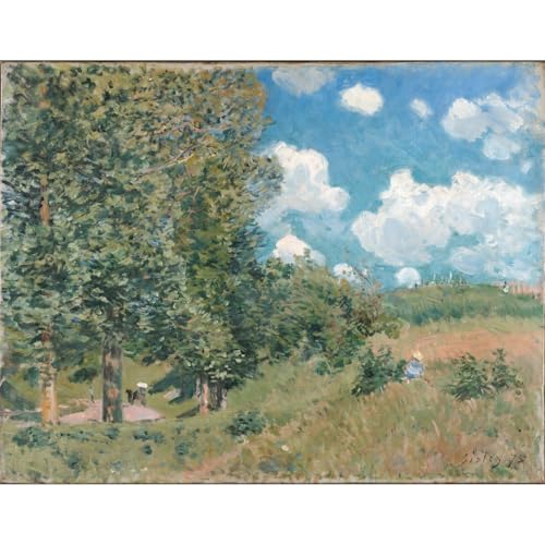 Toile roulée Sisley La route de Versailles pour habiller vos grands murs vides