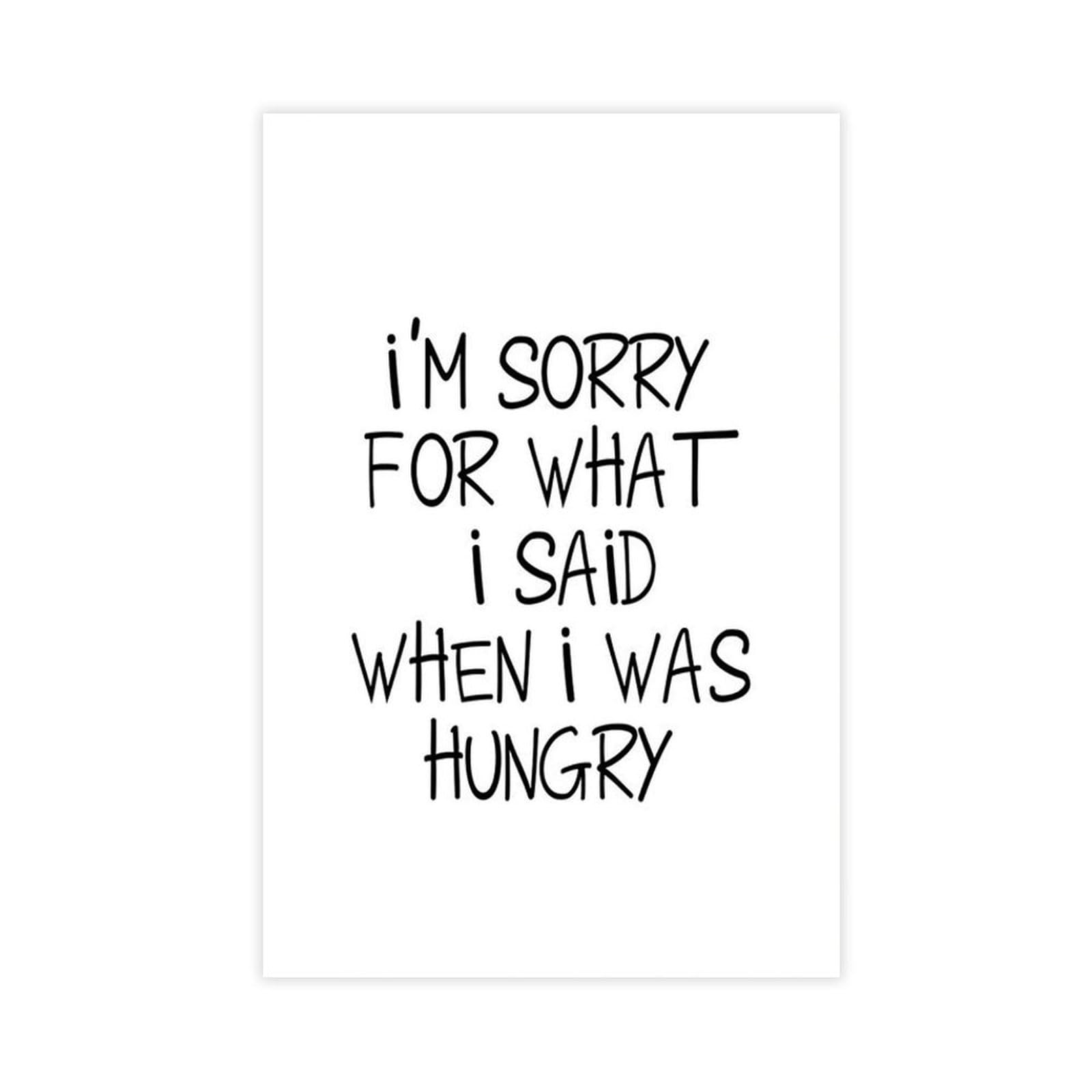Mnyuein I'm Sorry For What I Said Poster Quotes