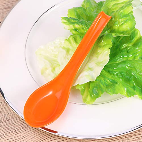 Cabilock 12 peças colher concha de sopa de cabo longo de conchas de cozinha colher utensílio para se