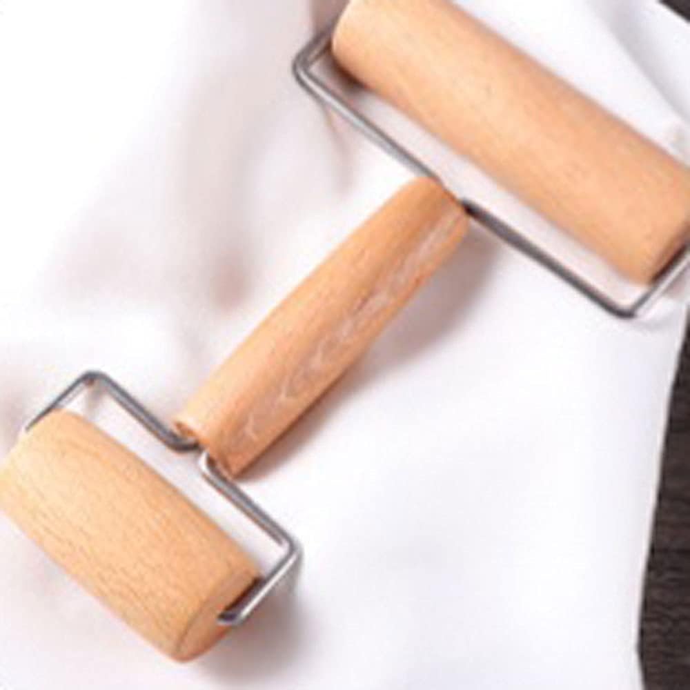 Rolling Pins 2 Pcs Double-end Rolling Pin Practical Dough Roller Kitchen Rolling Sticks