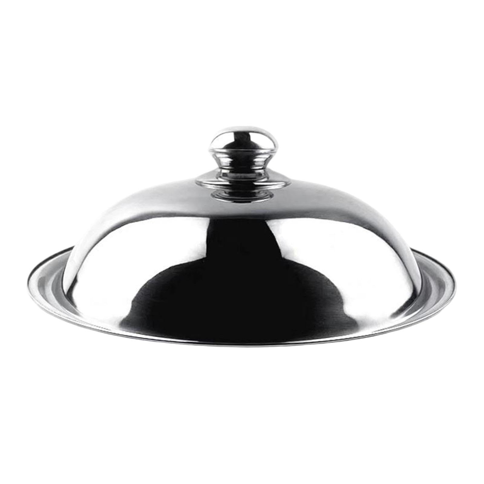 Couvercle universel en acier inoxydable 34cm idéal pour la cuisine de table