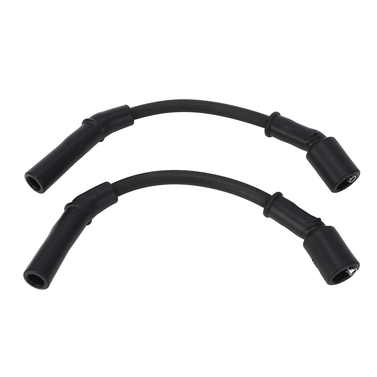 2 Pcs 10,4 Mm Filo per Candele Set Kit di Filo di Accensione a Spina Ad Alta Efficienza per Macchine in Serie XB9 XB12 (Nero)