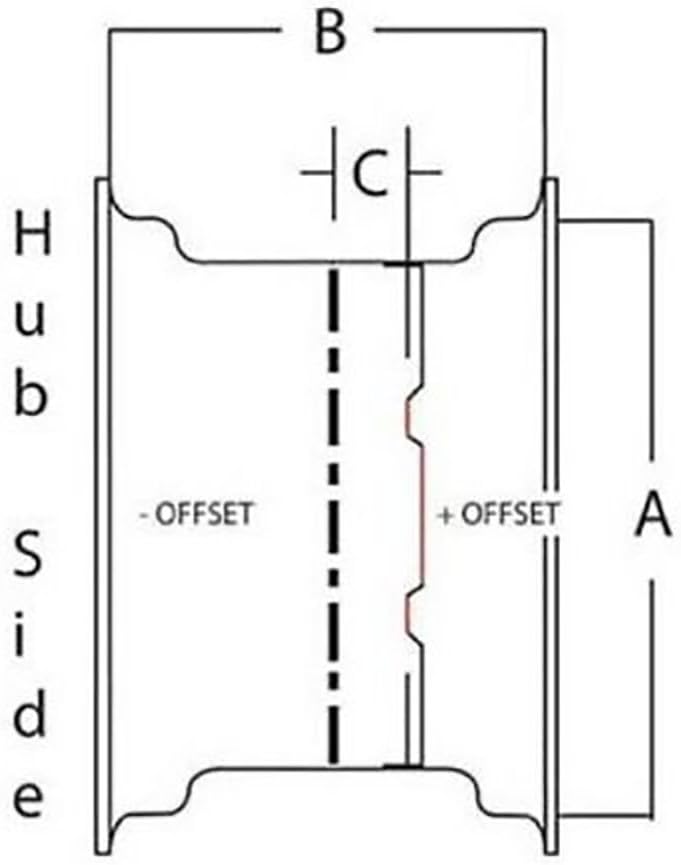 8N1015D One Front Wheel Rim with Dimensions 4.5" x 16" and 6 Holes Fits Ford 8N NAA Jubilee 600 800