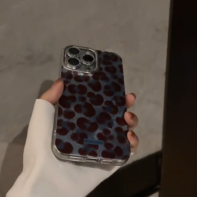 ZhuoFan Cover per iPhone 13 Pro Max 6,7, Aesthetic Leopardata Motivo Custodia Rosa Opaca Ultra Morbida Sottile Leggera Silicone Antiurto AntiGraffio TPU Bumper Protettiva Case, 03