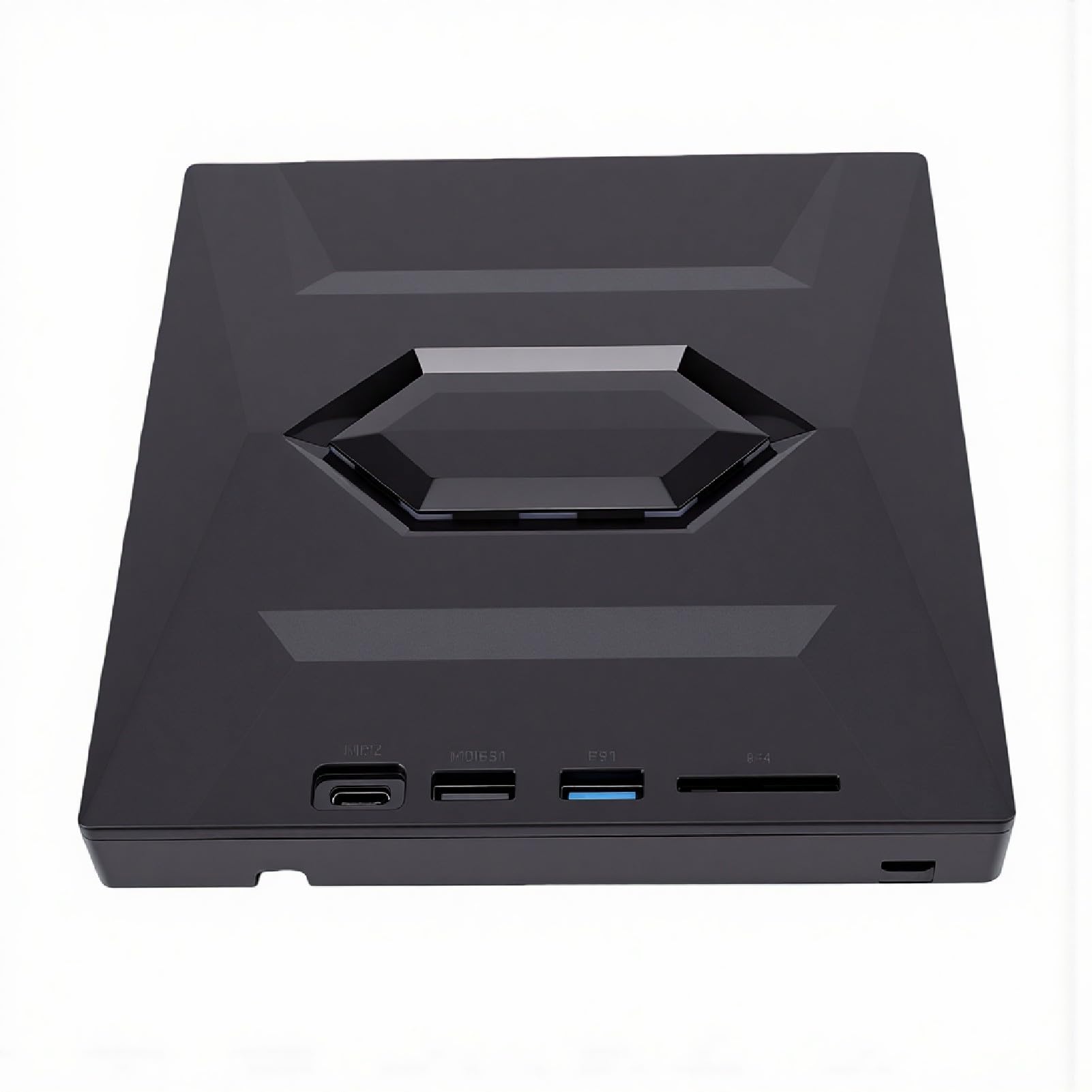 Yctze Unidad Externa, Compatible con 11 10 8 7 OS X |USB 3.0 5Gbps de Alta Velocidad, Tipo C Cable Dual, Grabadora de DVD Portátil para Copia de Seguridad de Datos de Oficina de Viajes