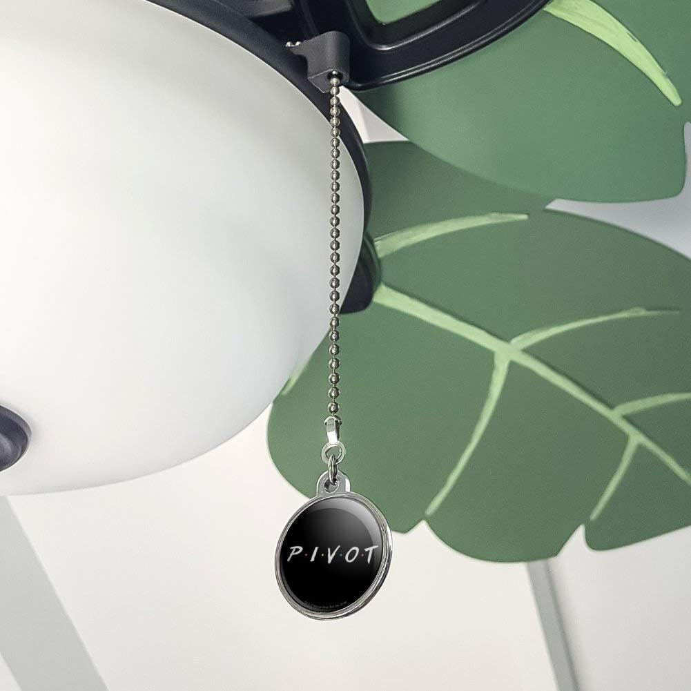 GRAPHICS & MORE Friends Pivot Ceiling Fan and Light Pull Chain