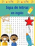 Sopa de letras en inglés: 40 rompecabezas de diferentes temas| Gran formato|...