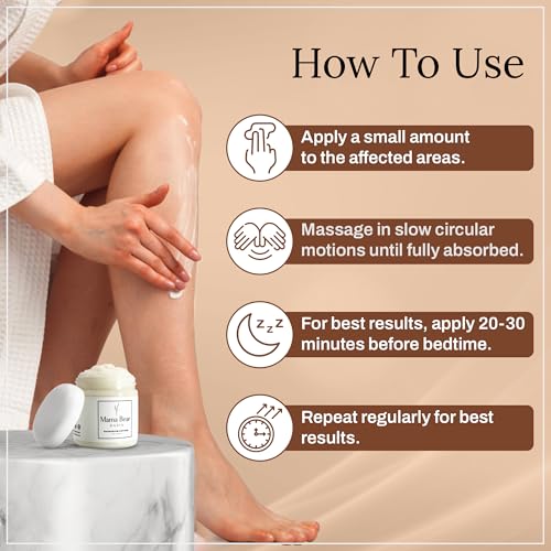 Mama Bear Oasis Lotion - Magnesium Cream - Lavender Magnesium Lotion for Foot, Hands, Legs, Toes Includes Arnica, Vitamin B6, Aloe Vera, MSM (Pack of 1) - Image 4