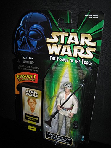 Qiyun Star Wars Luke Skywalker w Blaster Rifle Episode I Flashback Photo POTF 1998 076281840369 Qiyun Star Wars Luke Skywalker w Blaster Rifle Episode I Flashback Photo POTF 1998 076281840369