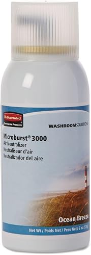 Rubbermaid 4012581 Microburst 3000 Refill Ocean Breeze 2oz A