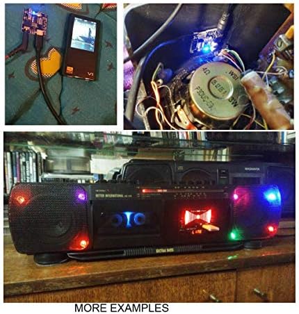 Bluetooth 5.0 Audio Receiver Module Board for Stereo Wireless Sound - PCB Circuit DIY Kit Digital Power Amplifier (VHM-314) - Hayatec