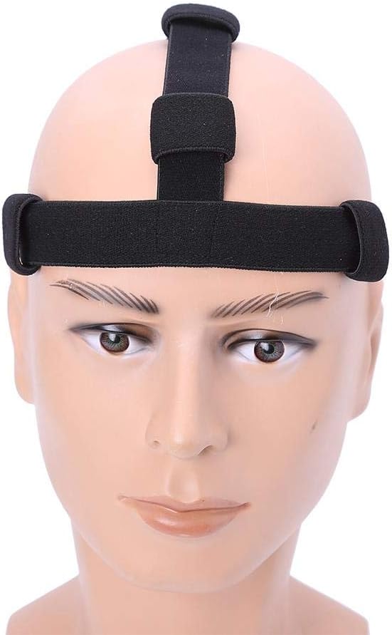 Flashlight Bracket for Headband,Headlight Band Headlight Strap Black