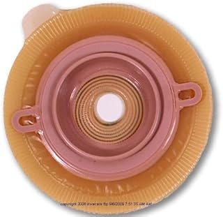 Assura Convex Standard Wear Skin Barrier Flange with Belt Tabs-Cut-to-Fit 3/4