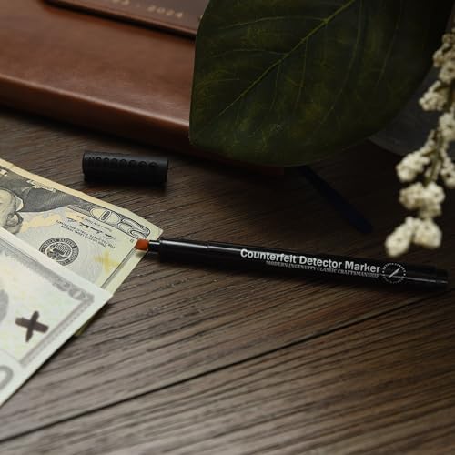 Counterfeit Money Detector Pen – 30 Pack Counterfeit Pens for Cash Handling, Money Marker Bill Detector Pen for Accurate Currency Verification, Essential Tool for Cashiers & Small Businesses