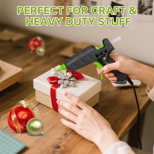 ThinkLearn 60/100W Dual Power Hot Glue Gun Kit with 15 Glue Sticks (7/16"), Heavy Duty Large Glue Gun for Crafts, DIY, Home Repairs - Gray - Image 9