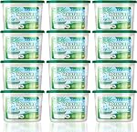12 Pack Fragrance Free Moisture Absorber, 16.9OZ Portable Dehumidifier Moisture Absorber for Closet Bathroom, Wardrobes, Kitchen, Laundry (Green)
