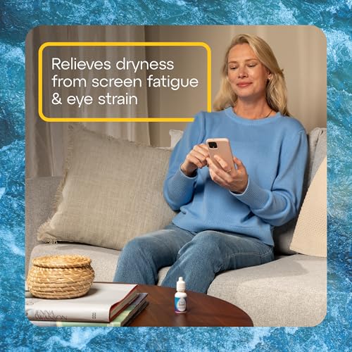 Image of TheraTears Dry & Tired Preservative-Free Eye Drops for Dry Eye Relief and Daily Eye Care, 30 Single-Use Vials (Pack of 2)