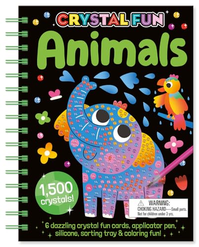 Crystal Fun: Animals: Create sparkling creations with the all-in-one crystal art set