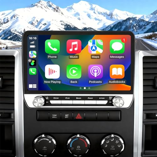 Radio for Dodge RAM 1500 2500 3500 2009-2012 10 inch 64G